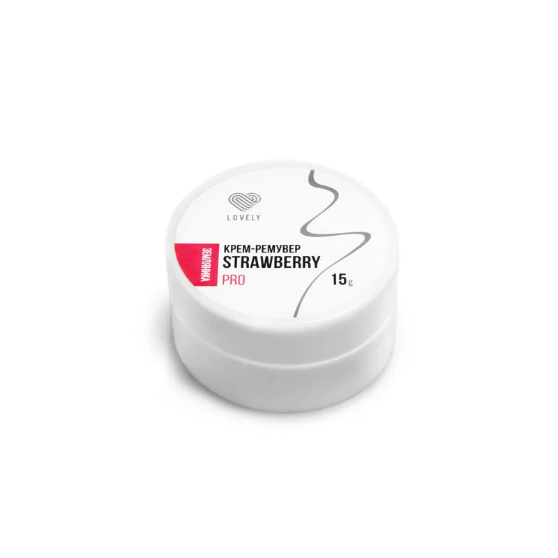 Remover in crema Lovely - "Strawberry"