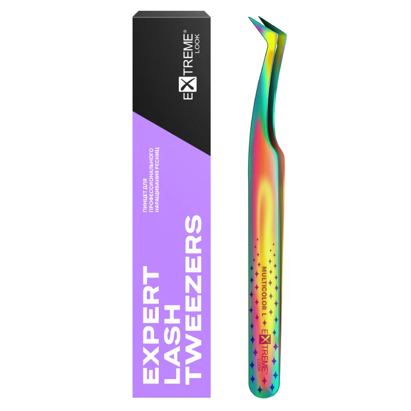 Pinzetta extension ciglia Extreme Look - "Multicolor" L