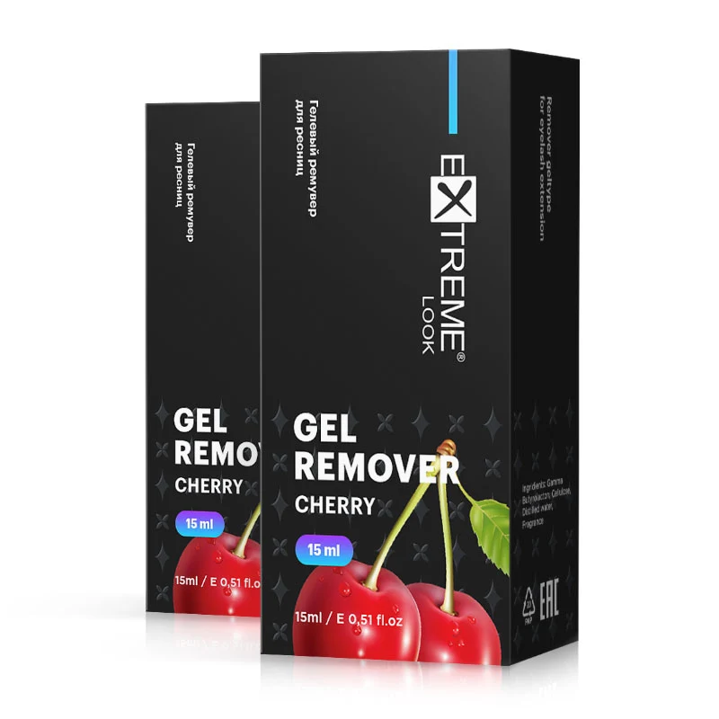 Remover gel Extreme Look - "Cherry"