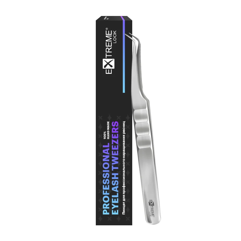 Pinzetta extension ciglia Extreme Look - "Triple Grip" Super top S" / Tipo L