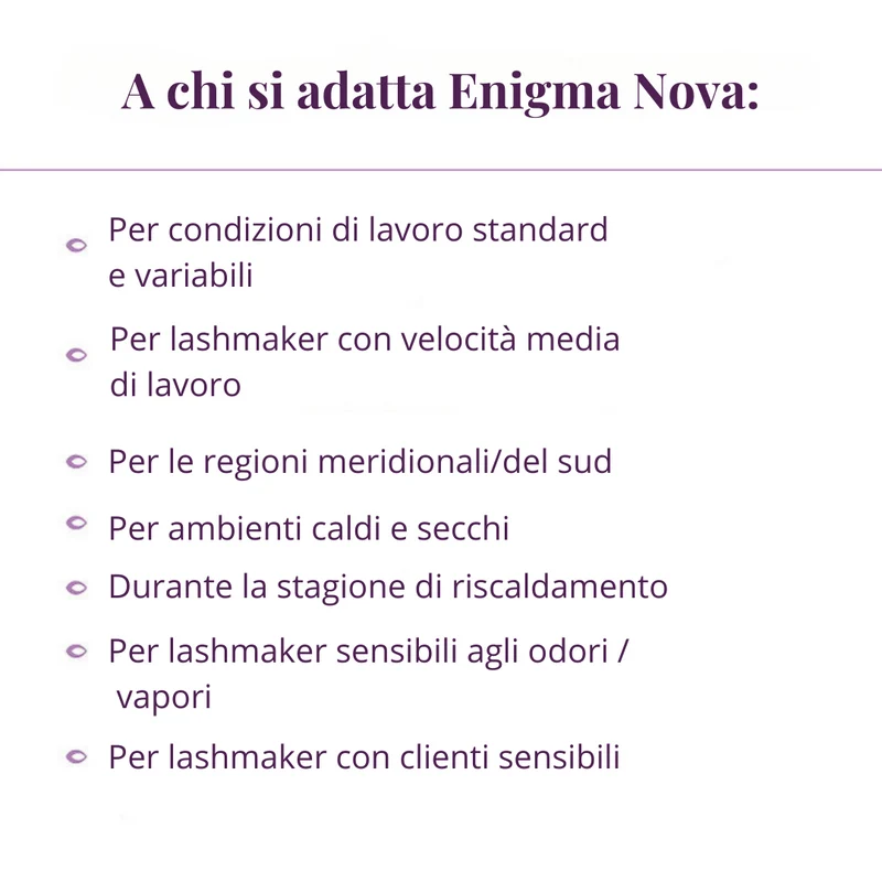 Enigma "Nova" - Colla Professionale per Extension Ciglia
