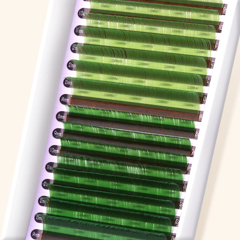 Light Green/ Green Mayfair Lashes