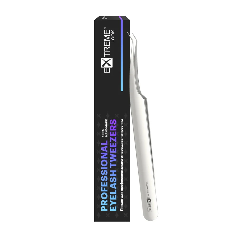 Pinzetta extension ciglia Extreme Look - "Volume 7" / Punta Angolare