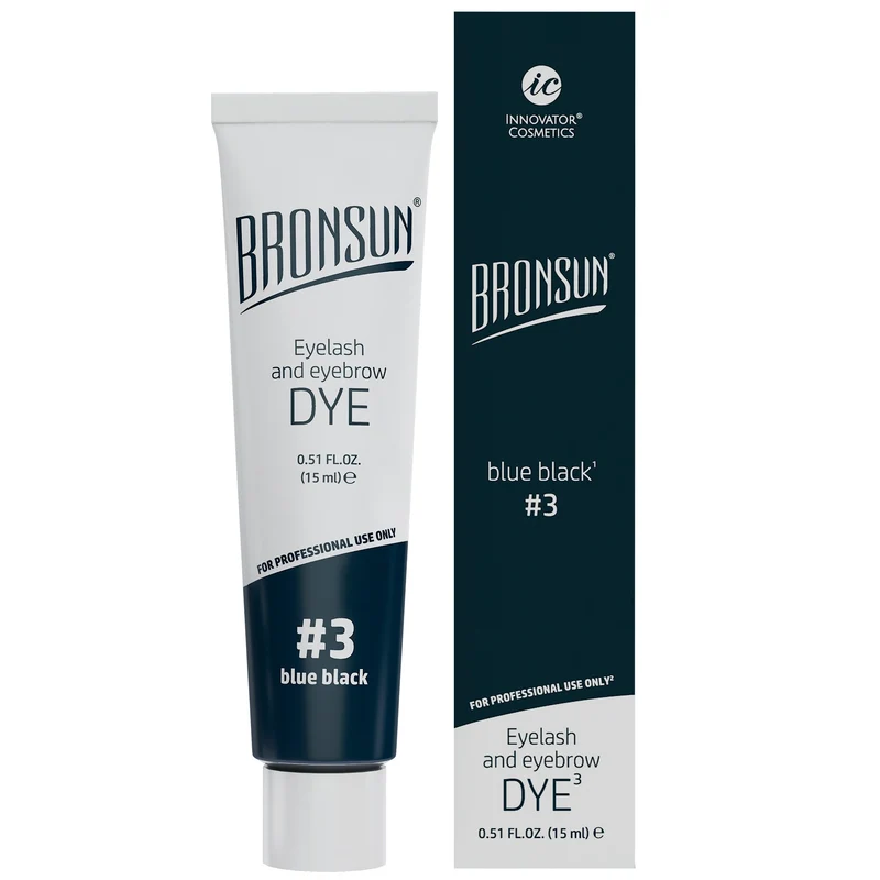 Teinture Sourcils et Cils Bronsun - Gel - Blue Black #3