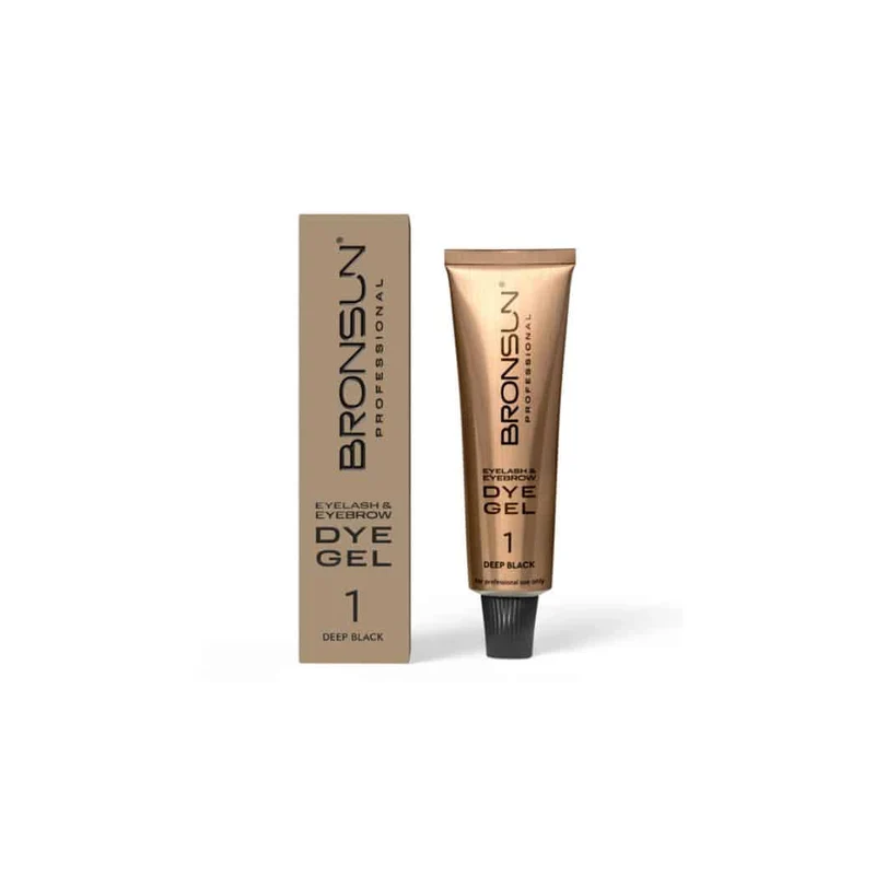 Teinture Sourcils et Cils Bronsun - Gel - Deep Black #1