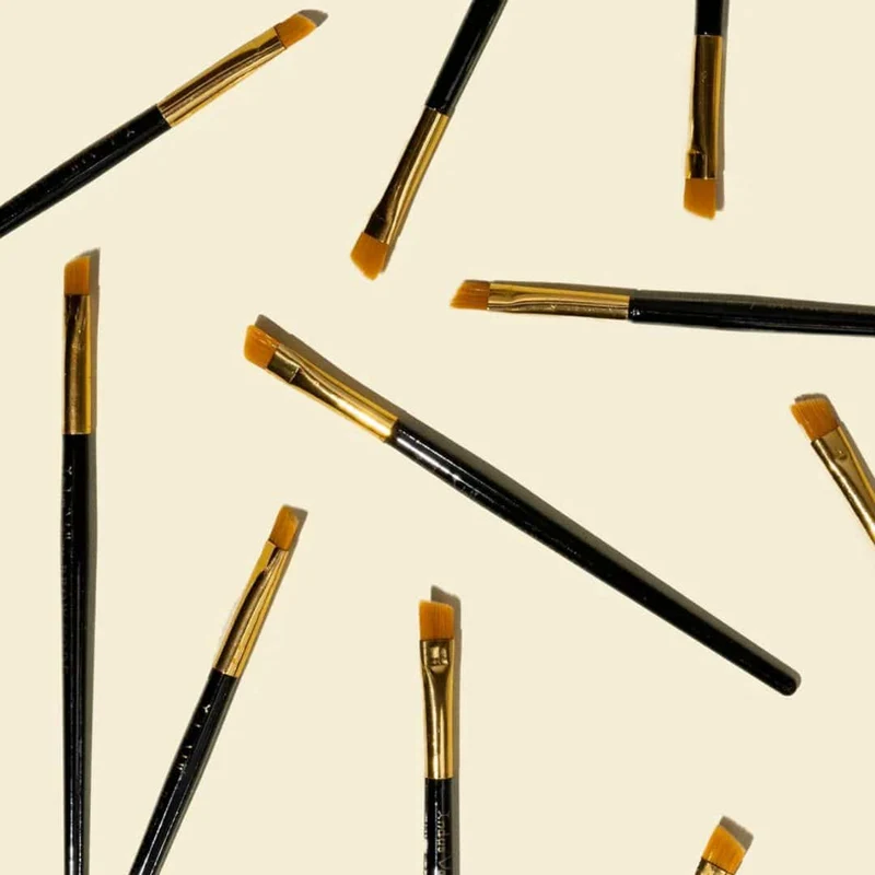 Pinceaux pour Teinture au Henné - Lot de 50 Pinceaux Brow Code