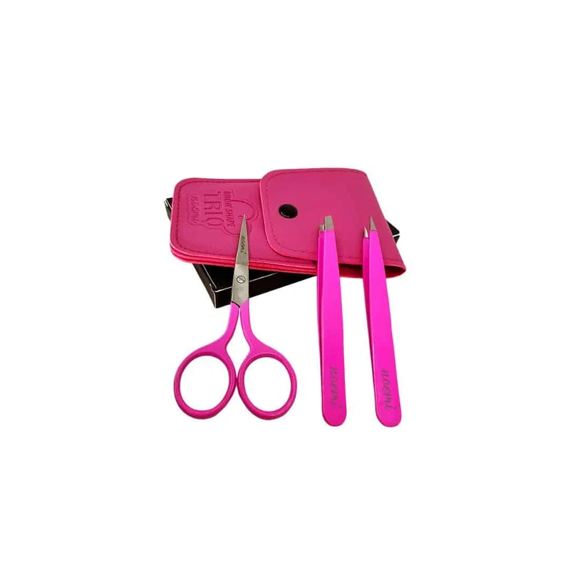 Pince à épiler Noemi Trio - Kit de 2 Pinces et 1 Ciseaux