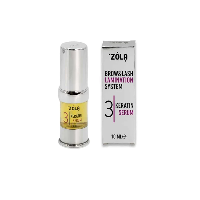 Rehaussement de cils Zola - Keratin Serum - Step 3