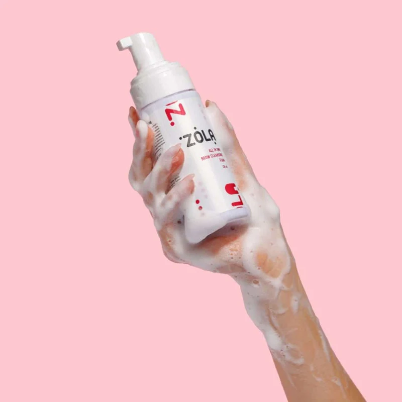 Shampoing Mousse pour sourcils Zola - Brow Cleansing Foam