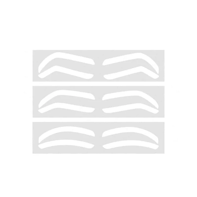 Pochoir pour Sourcils - Lot de 12 paires