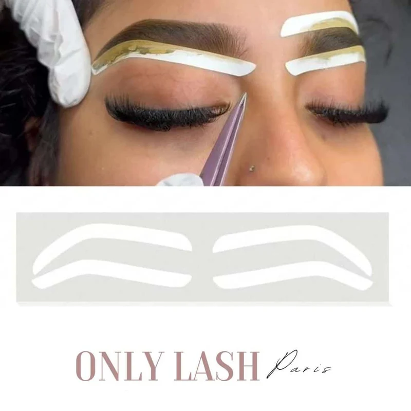 Pochoir pour Sourcils - Lot de 12 paires