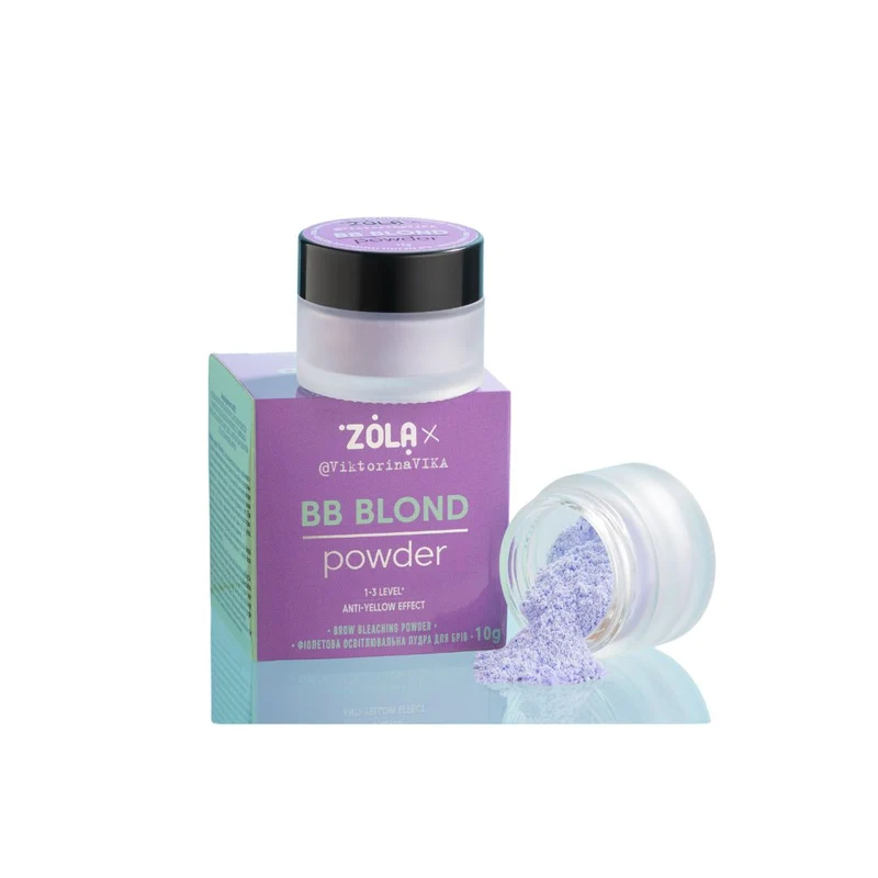 Poudre décolorante sourcils - Zola BB Blond Powder