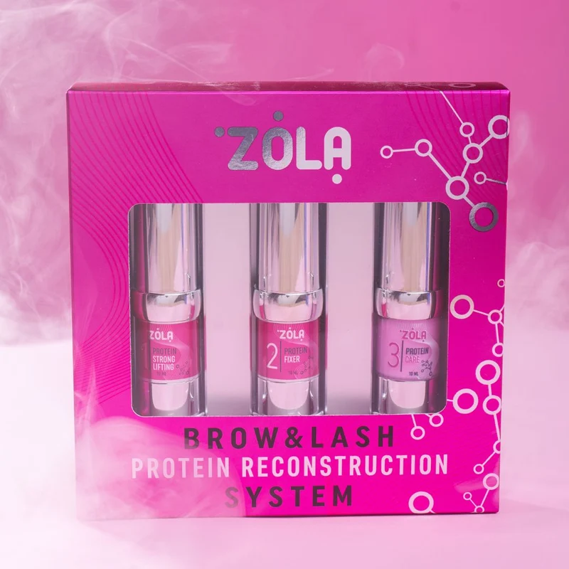 Kit rehaussement de cils Zola - protein reconstruction system