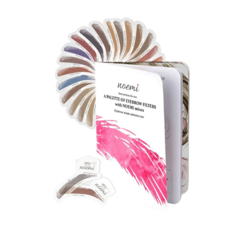 Livret de Filtres à Teinture pour Sourcils Noemi