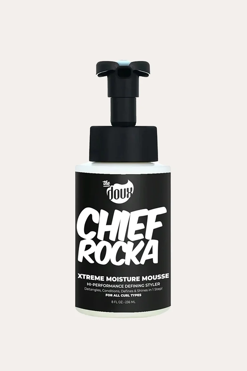 THE DOUX CHIEF ROCKA XTREME HOLD MOUSSE 8oz