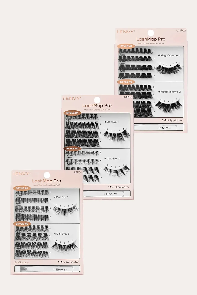 I ENVY LASHMAP PRO | INDIVISUAL FALSE EYELASHES