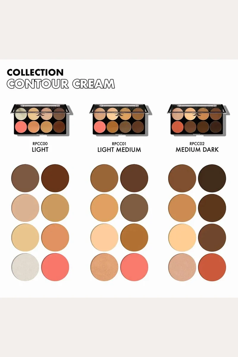 RUBY KISSES 3D CONTOUR CREAM PALETTE