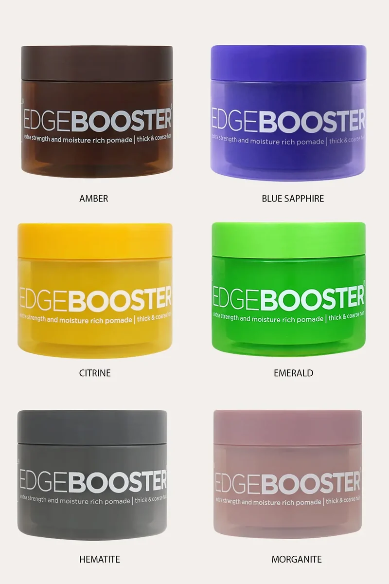STYLE FACTOR EDGE BOOSTER EXTRA STRENGTH AND MOISTURE RICH POMADE 3.38oz - 10 TYPES