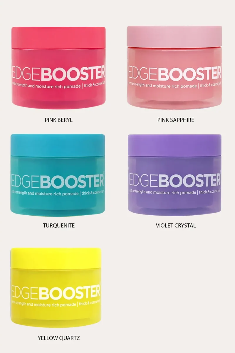 STYLE FACTOR EDGE BOOSTER EXTRA STRENGTH AND MOISTURE RICH POMADE 3.38oz - 10 TYPES