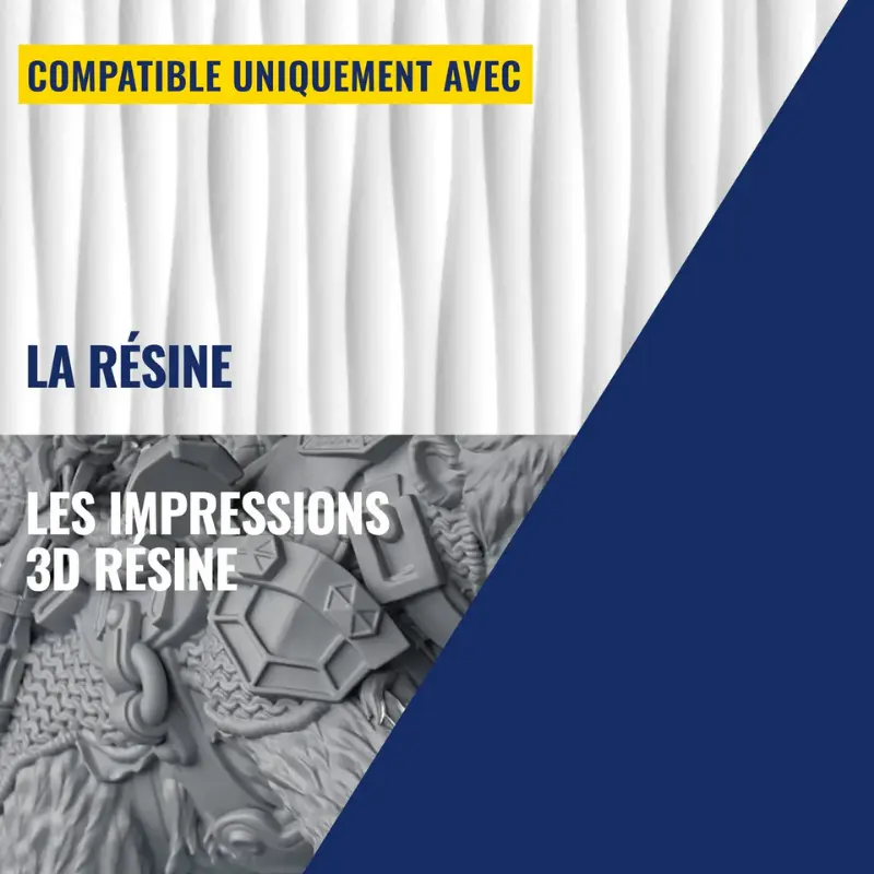 🧪 Kit TRIS Résine UV LED Colle21 avec Support + Lampe – 3 Résines Blanche, Transparente et Noire pour Modélisme, Bricolage et Créations DIY ✨🔆