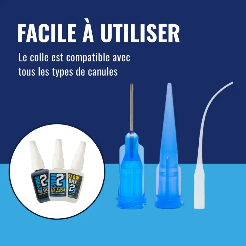 🧪 Kit TRIS Super Glue Cyano Colle21 avec Support & Lime – Lot de 3 Colles Extra-Fortes Multi-Usages pour Modélisme, Bricolage Créatif et Réparations Techniques 🛠️