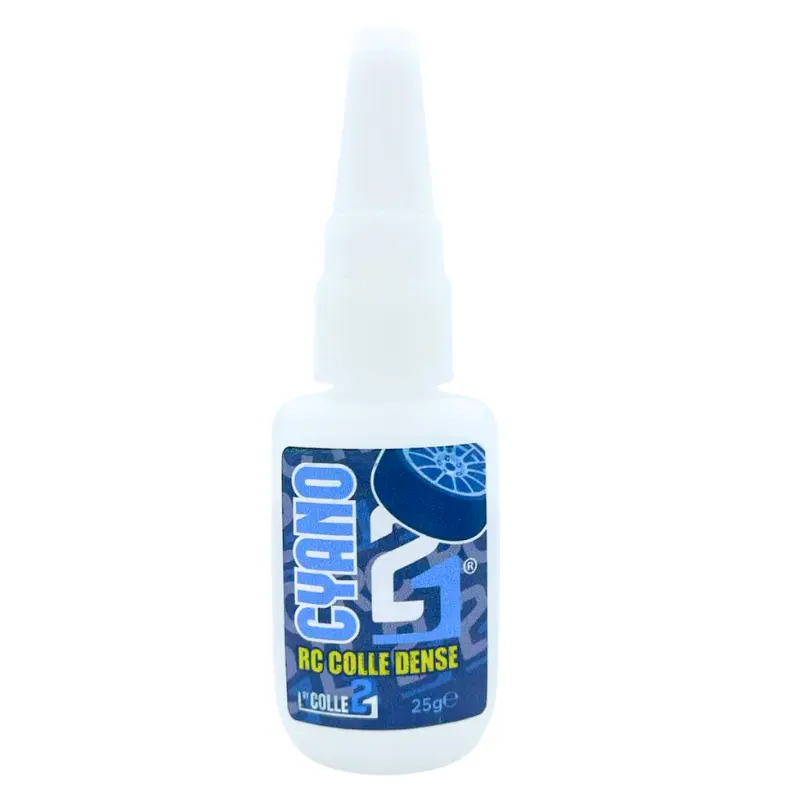 🚀 Super Glue Colle21 DENSE 25g | Colle pour RC Épaisse Extra-Forte – Colle Cyano Haute Précision Idéale pour Modélisme Radio Commandé, Bricolage et Réparations Techniques 🛠️