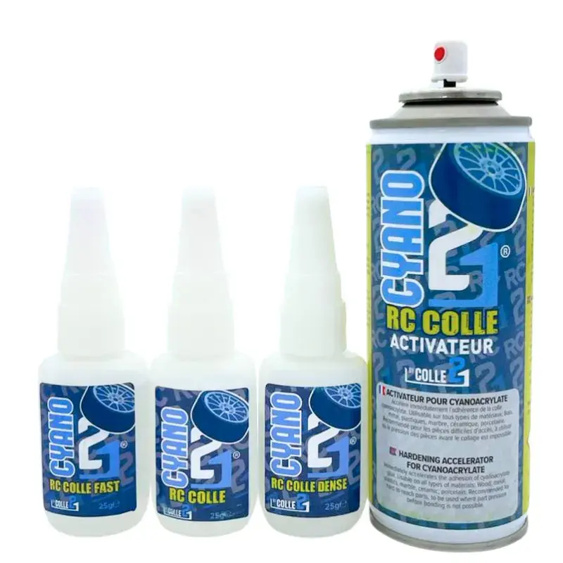 🚀 Colle21 FAST 25g | Super Glue Cyano Ultra-Liquide à Séchage Express⚡ – Colle pour RC Extra-Forte Idéale pour Modélisme Radio Commandé, Bricolage et Réparations Techniques 🛠️