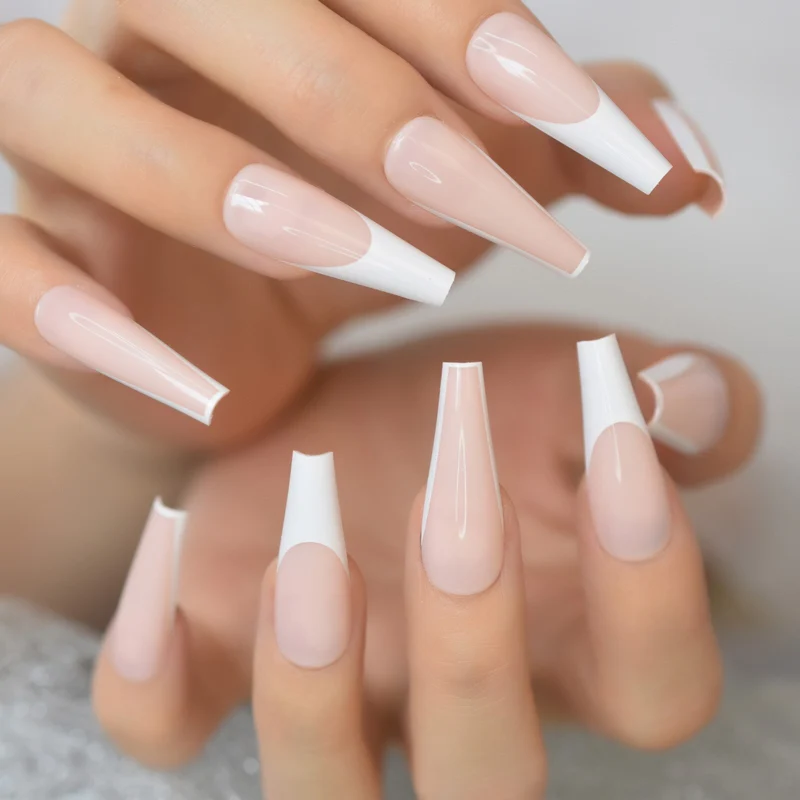 Faux Ongles French Ballerine