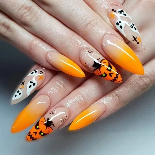 Faux Ongles Halloween