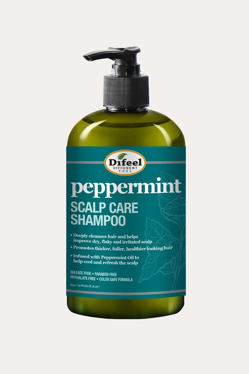 DIFEEL PEPPERMINT SCALP CARE SHAMPOO 12oz