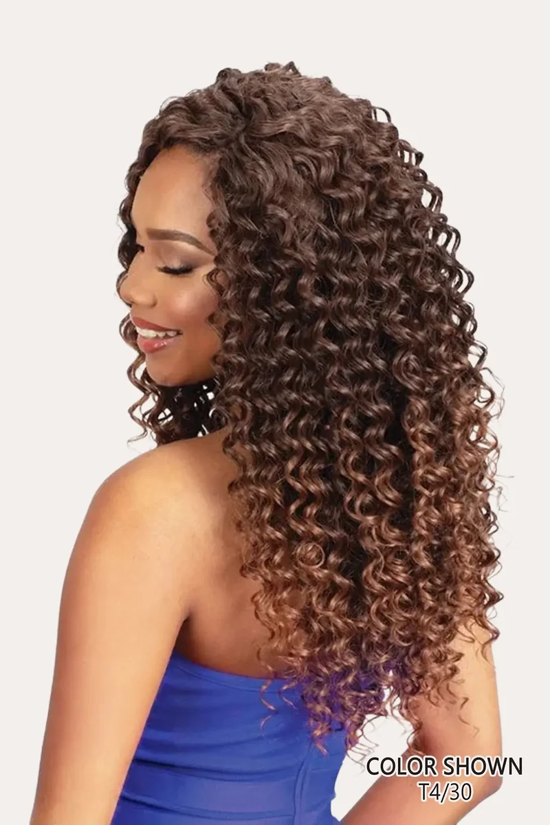 SHAKE N GO ORGANIQUE HAIR WEAVE BUNDLE HAVEN - DEEP CURL 3PCS 18"20"22"
