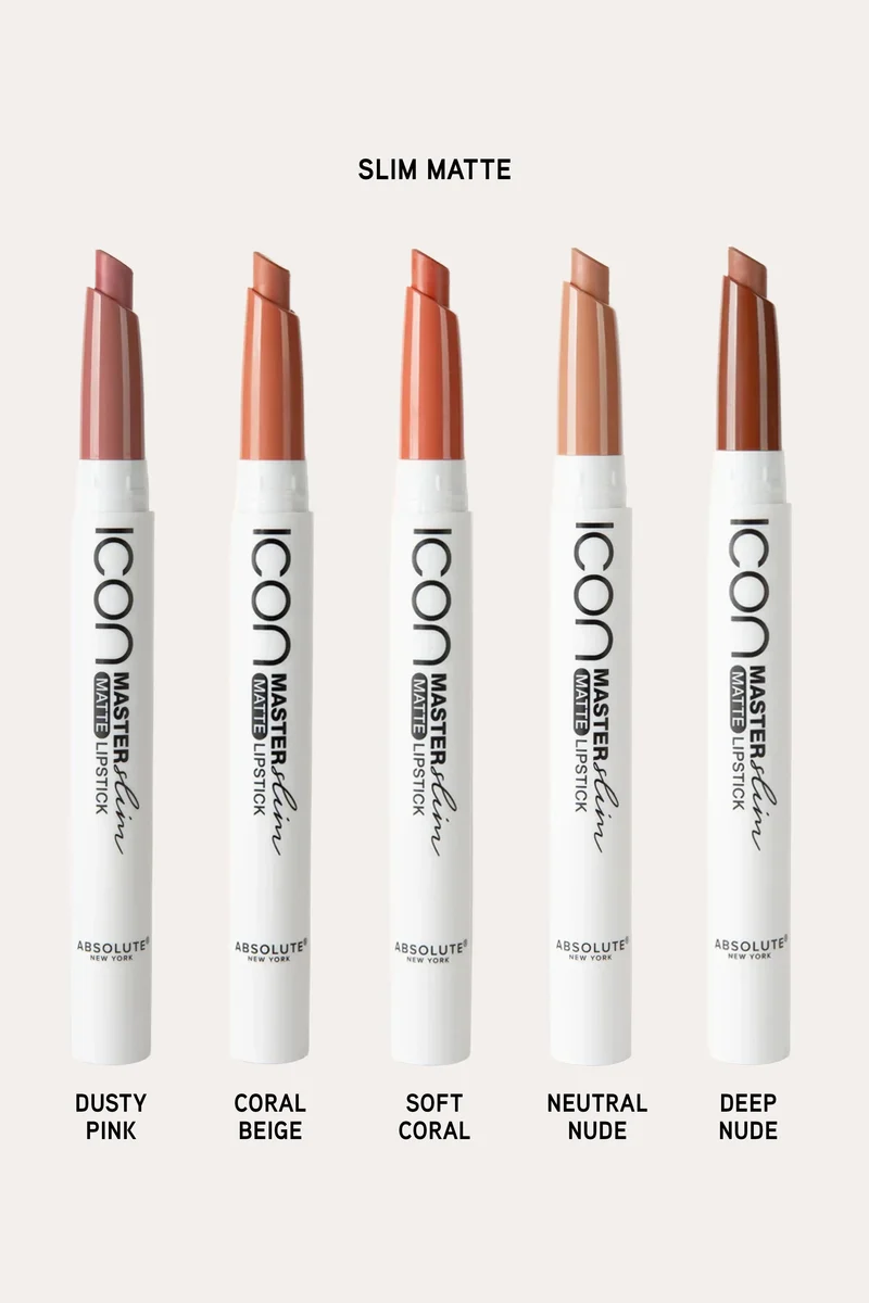 ABSOLUTE NEW YORK MASTER SLIM LIPSTICK [ MATTE / SHINE ]