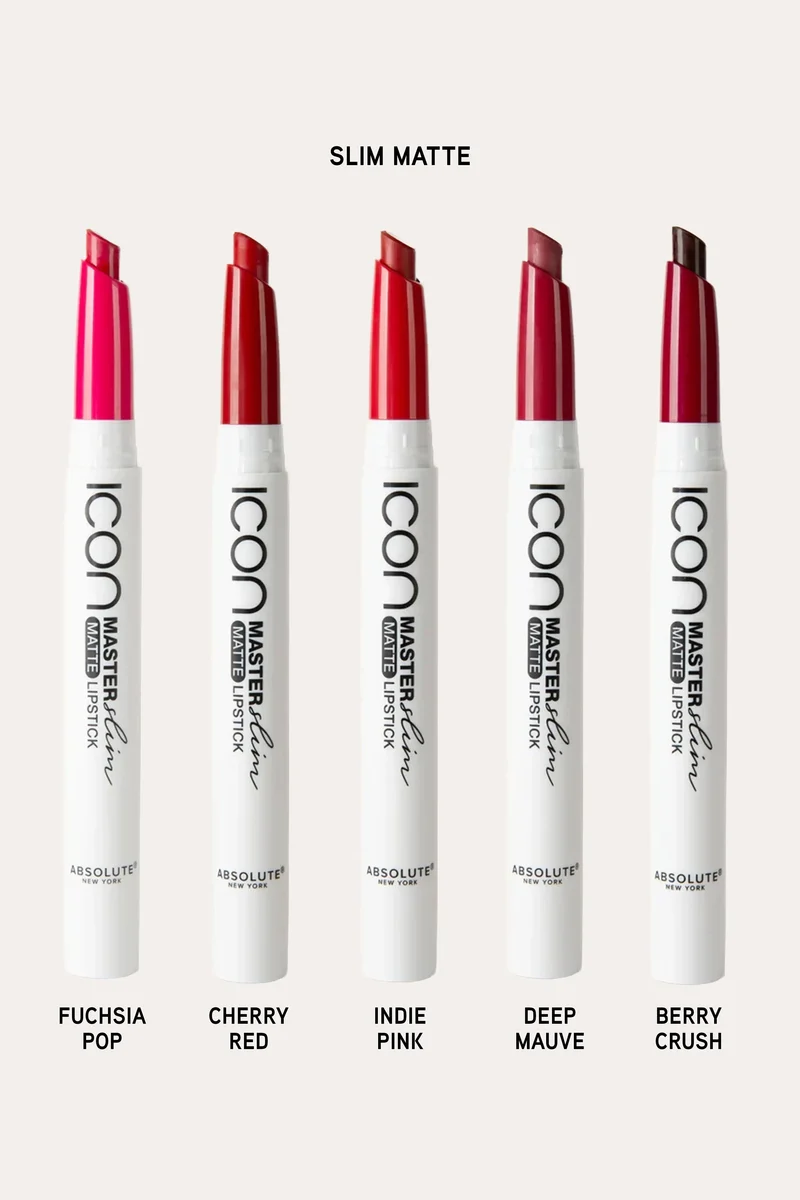ABSOLUTE NEW YORK MASTER SLIM LIPSTICK [ MATTE / SHINE ]