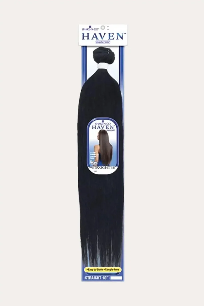 SHAKE N GO ORGANIQUE HAIR WEAVE BUNDLE HAVEN - STRAIGHT 18"