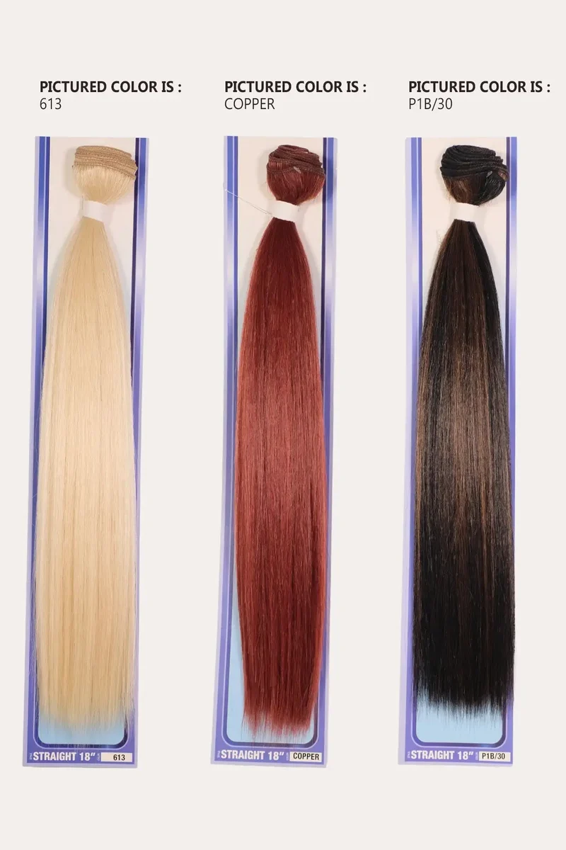 SHAKE N GO ORGANIQUE HAIR WEAVE BUNDLE HAVEN - STRAIGHT 18"