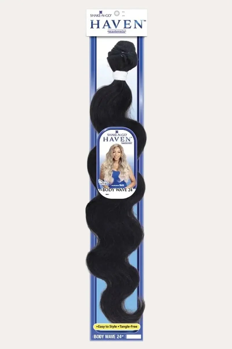 SHAKE N GO ORGANIQUE HAIR WEAVE BUNDLE HAVEN - BODY WAVE 24"