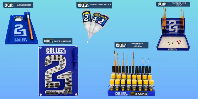 🧰✨ Coffret Créatif Colle21 – 5 Outils Essentiels pour le Modélisme & la Précision🎨🔧