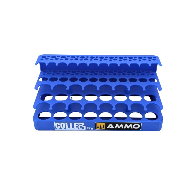🎨Display Colle21 x AMMO by Mig Jimenez – Support pour 16 peintures, 48 pinceaux et 12 Oil Brush🖌️✨