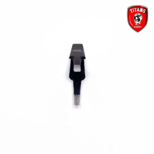 Pince de précision type 2 avec pointes rondes Titans Hobby TTH049 - pince pour modélisme, pince de précision, pince pour bricolage