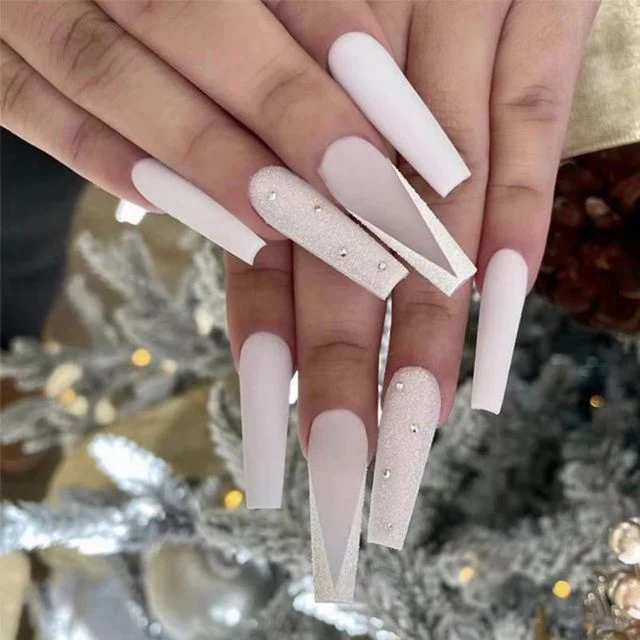 Faux Ongles Couleur Clair