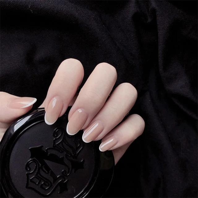 Faux Ongles Gel Nude