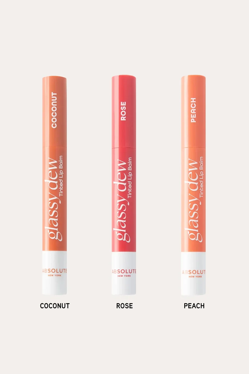 ABSOLUTE NEW YORK GLASSY DEW TINTED LIP BALM