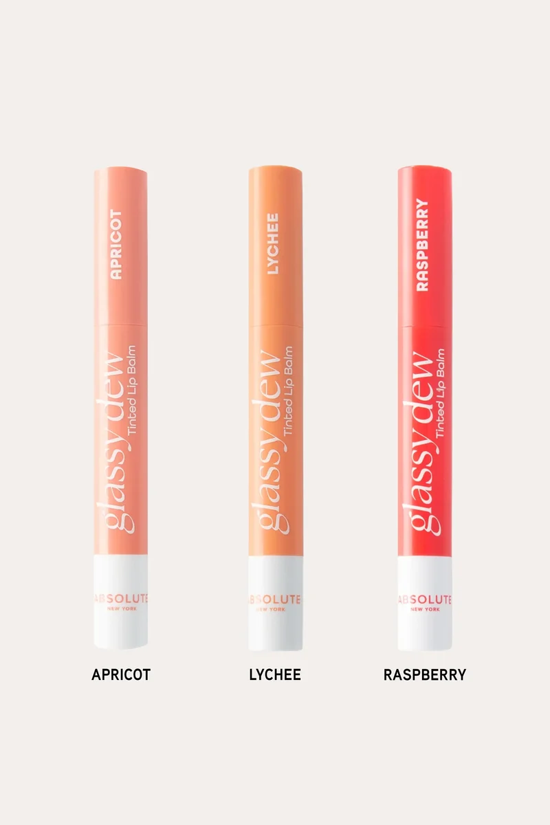 ABSOLUTE NEW YORK GLASSY DEW TINTED LIP BALM