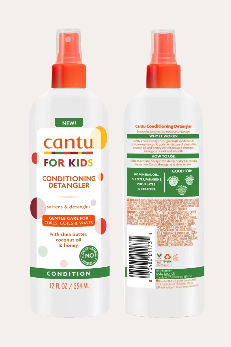 CANTU CARE FOR KIDS CONDITIONING DETANGLER 12oz
