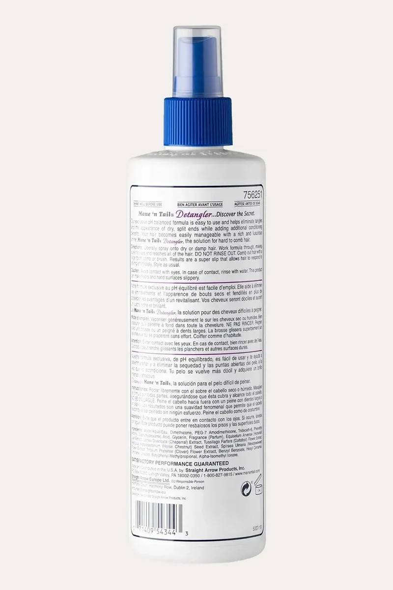 MANE'N TAIL DETANGLER SPRAY 12oz