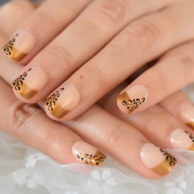 Faux Ongles avec Motifs