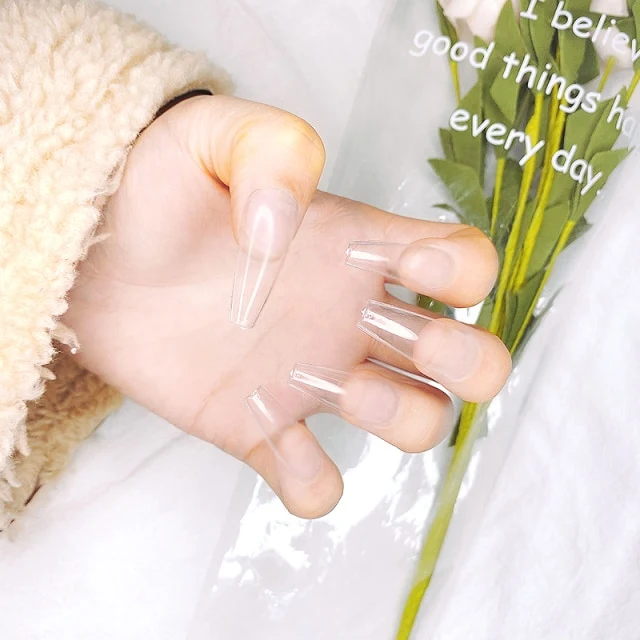 Faux Ongles Transparent