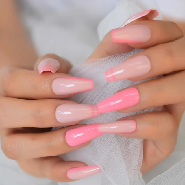 Faux Ongles Couleur Ete