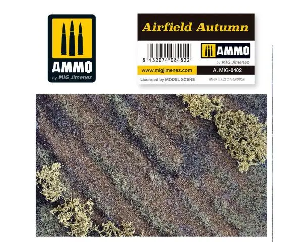 AIRFIELD AUTOMNE - Terrain réaliste avec végétation