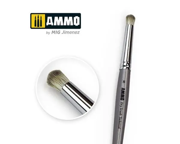 AMMO 8703: Dry Brushes N°8